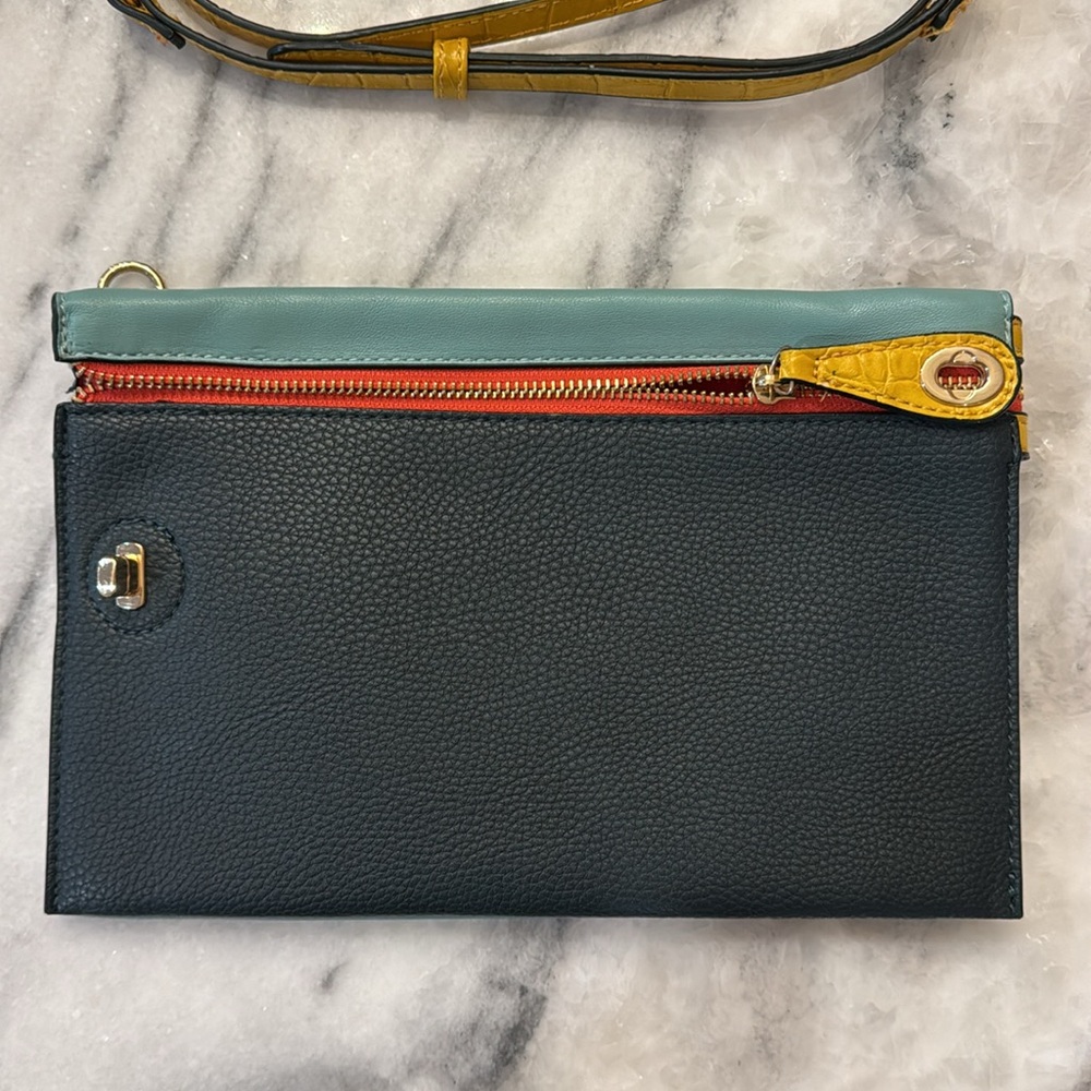 Sondra Roberts Color-Block Convertable Crossbody/… - image 6